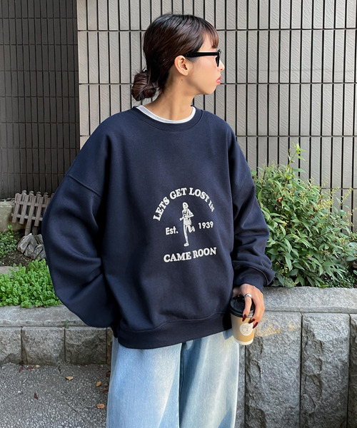 Ado×HAREコラボ スウェットMサイズ(新品未使用) HARE×Ado コラボスウェット ブラック Mサイズ