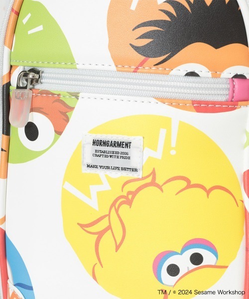 ホーンガーメント　HORNGARMENT セサミストリート　キャディバッグ HORN G.N.TホーンガーメントSesame Street Playhouse Wheel Caddy Bag