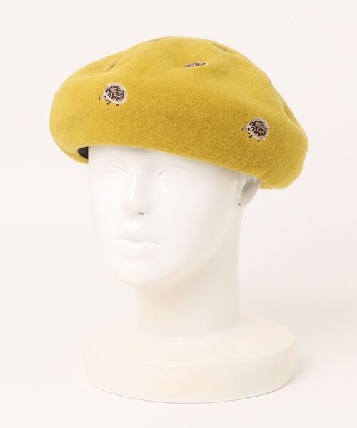 Sense of Grace（センスオブグレース）の「Sense of Grace/センスオブグレイス　RICAMO BERET JOY（ハンチング/ベレー帽・メンズ・ブラック/アイボリー/グレー/モスグリーン/マスタード・FREE）」の5枚目の写真