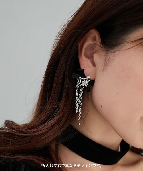 MAJESTIC LEGON（マジェスティックレゴン）の「リボンモチーフイヤリング（イヤリング・レディース・A/B・FREE）」の4枚目の写真