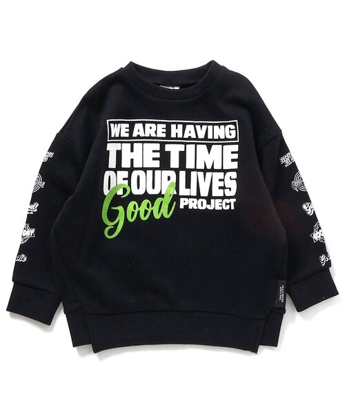 BREEZE（ブリーズ）の「【WEB限定】ストリートトレーナー（スウェット・キッズ・ピンク/グリーン/イエロー/オフホワイト/ブルー/ブラック・100/90/130/140/150/110/120）」の7枚目の写真