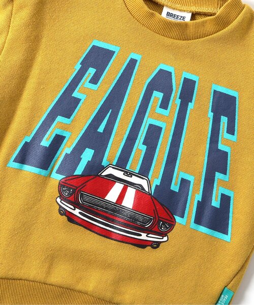 BREEZE（ブリーズ）の「【WEB限定】ストリートトレーナー（スウェット・キッズ・ピンク/グリーン/イエロー/オフホワイト/ブルー/ブラック・100/90/130/140/150/110/120）」の11枚目の写真