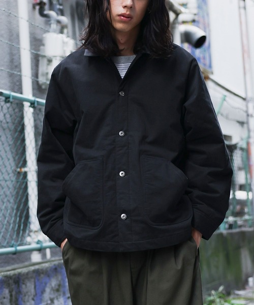 『裏キルティングジャケット』（ミリタリージャケット）｜n'OrLABEL（ノアールレーベル）ミリタリージャケット