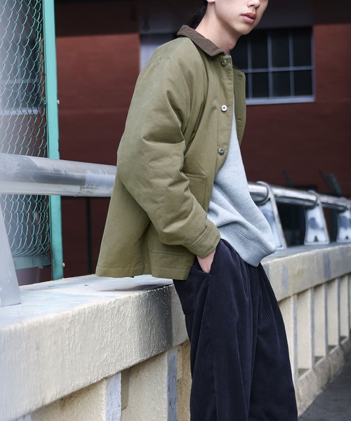 『裏キルティングジャケット』（ミリタリージャケット）｜n'OrLABEL（ノアールレーベル）