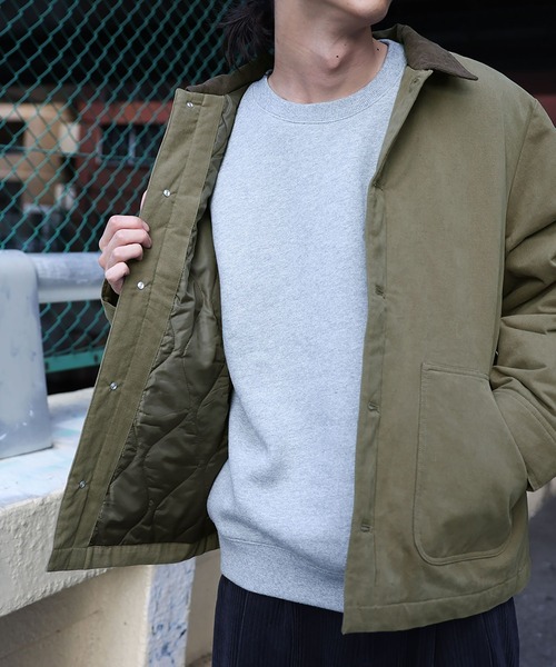 『裏キルティングジャケット』（ミリタリージャケット）｜n'OrLABEL（ノアールレーベル）