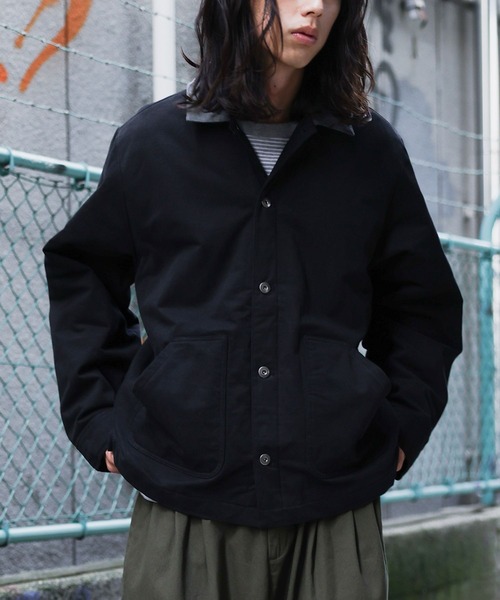 『裏キルティングジャケット』（ミリタリージャケット）｜n'OrLABEL（ノアールレーベル）