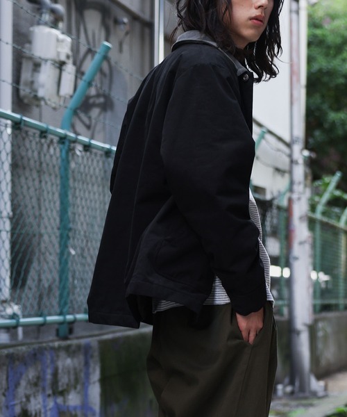 『裏キルティングジャケット』（ミリタリージャケット）｜n'OrLABEL（ノアールレーベル）