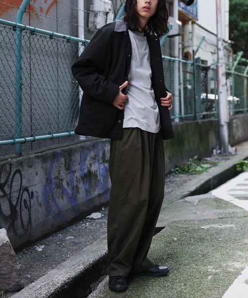 『裏キルティングジャケット』（ミリタリージャケット）｜n'OrLABEL（ノアールレーベル）