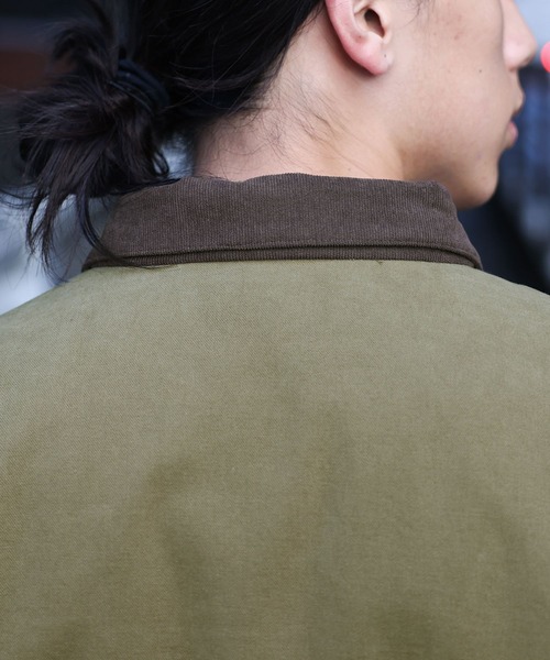 『裏キルティングジャケット』（ミリタリージャケット）｜n'OrLABEL（ノアールレーベル）