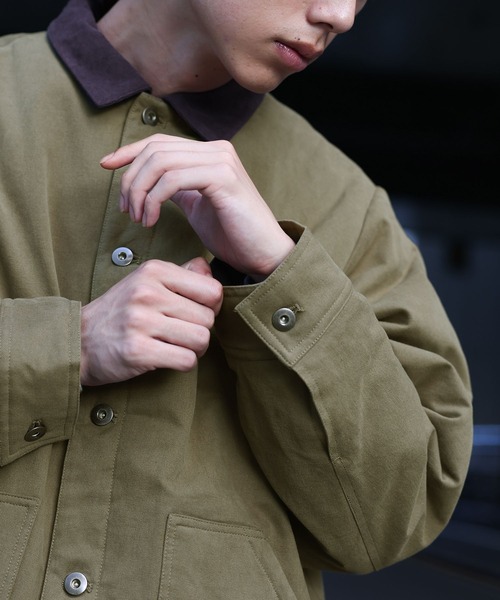 『裏キルティングジャケット』（ミリタリージャケット）｜n'OrLABEL（ノアールレーベル）