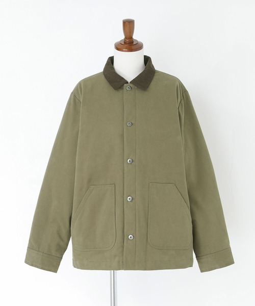 『裏キルティングジャケット』（ミリタリージャケット）｜n'OrLABEL（ノアールレーベル）