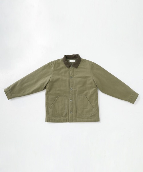 『裏キルティングジャケット』（ミリタリージャケット）｜n'OrLABEL（ノアールレーベル）