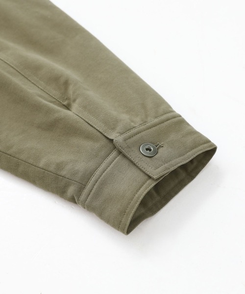 『裏キルティングジャケット』（ミリタリージャケット）｜n'OrLABEL（ノアールレーベル）