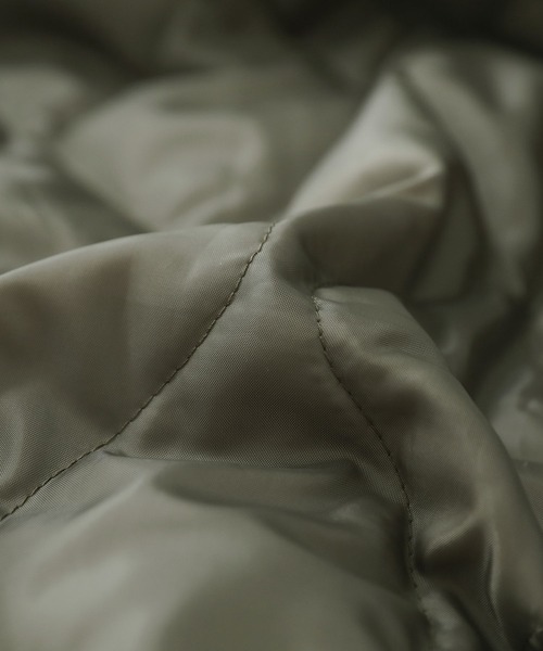 『裏キルティングジャケット』（ミリタリージャケット）｜n'OrLABEL（ノアールレーベル）