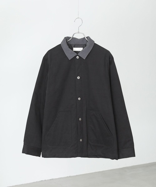 『裏キルティングジャケット』（ミリタリージャケット）｜n'OrLABEL（ノアールレーベル）