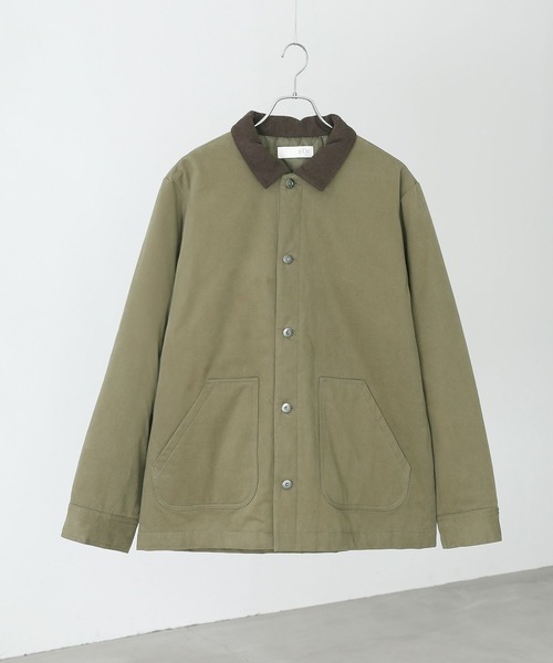 『裏キルティングジャケット』（ミリタリージャケット）｜n'OrLABEL（ノアールレーベル）