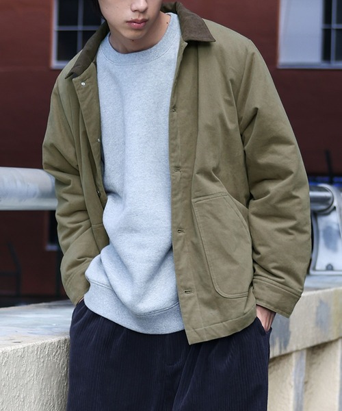 『裏キルティングジャケット』（ミリタリージャケット）｜n'OrLABEL（ノアールレーベル）