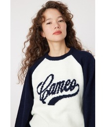 RODEO CROWNS WIDE BOWL | Cameo ラグランニットトップス(ニット/セーター)