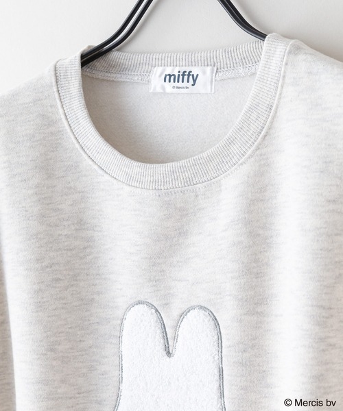 Miffy( ミッフィー)の「【miffy/ミッフィー】Dick Bruna ディック・ブルーナ オリジナルデザイン 裏起毛クルーネックスウェット(スウェット・メンズ・ブラック系その他2/ピンク系その他/ホワイト系その他/ベージュ系その他2・X-LARGE/LARGE/MEDIUM)」の5枚目の写真