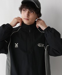 RAGEBLUE | 【Raidingmania】ナイロン/フリースゲームハーフジップ(スウェット)