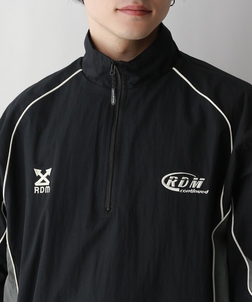 RAGEBLUE（レイジブルー）の「【Raidingmania】ナイロン/フリースゲームハーフジップ（スウェット・メンズ・グレー/ブラック・LARGE/MEDIUM）」の16枚目の写真