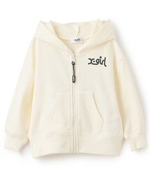 X-girl Stages | バックミルズロゴジップパーカー(Tシャツ/カットソー)