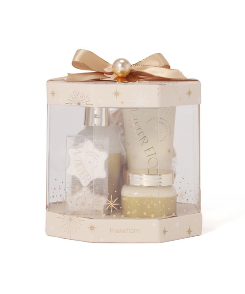 Francfranc（フランフラン）の「ウィンターエトワール ボディケアギフトセット M （パウダリーフローラルの香り）（ボディケアキット/ギフトセット・レディース・マルチ・FREE）」の2枚目の写真