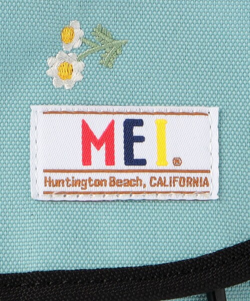 MEI(メイ)の「【別注】<MEI>メッセンジャー バッグ(フラワー) / キッズ(ショルダーバッグ・キッズ・ライトピンク/ライトブルー・FREE)」の6枚目の写真