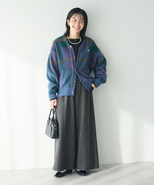 CRAFT STANDARD BOUTIQUE（クラフトスタンダードブティック）の「ピーチパネルワイドパンツ（その他パンツ・レディース・インディゴブルー/チャコールグレー/アイボリー・FREE）」の18枚目の写真