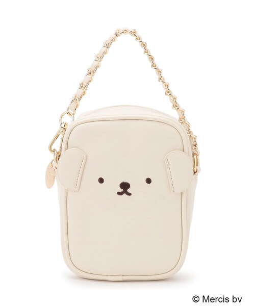 OPAQUE.CLIP(オペークドットクリップ)の「◆【コラボ】Dick Bruna × OPAQUE.CLIP マチ付きパートクリアポーチ ボリス(ポーチ・レディース・ベージュ系7/アイボリー系7・00)」の1枚目の写真