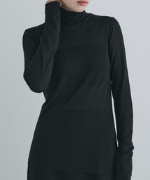kiehtova | 【kiehtova】/SHEER LONG TURTLE TOPS/シアー ロング タートル トップス(Tシャツ/カットソー)