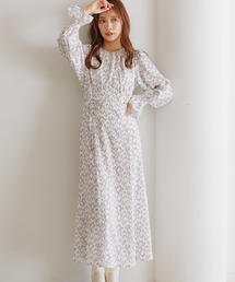 mysty woman | ギャザーエンパイアワンピース 288548(ワンピース)