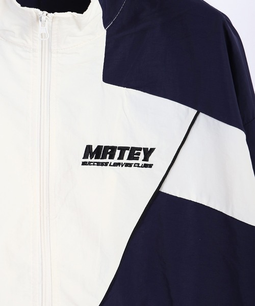 WESTSEA（ウエストシー）の「レトロテイスト バイカラー切替 トラックジャケット（ナイロンジャケット・メンズ・ワイン/ブラック/オフホワイト・M/L）」の11枚目の写真