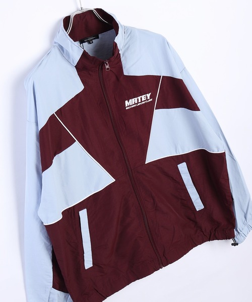 SEE SEE 初期 スタジアムジャケット ナイロン トラックジャケット SSZ(エスエスジー) 23SS DA SHAKA BLSN ナイロン トラック ジャケット