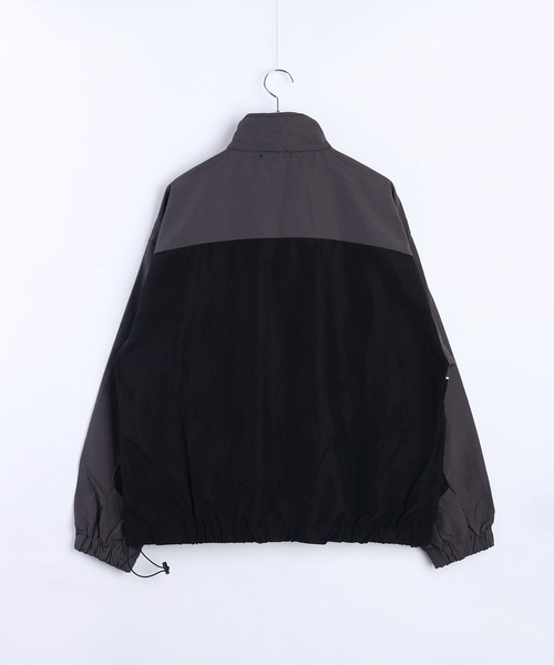 WESTSEA（ウエストシー）の「レトロテイスト バイカラー切替 トラックジャケット（ナイロンジャケット・メンズ・ワイン/ブラック/オフホワイト・M/L）」の5枚目の写真