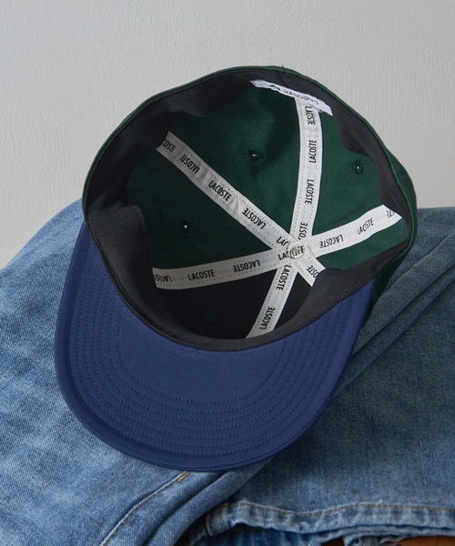 セール】【LACOSTE】ビックワニ バイカラーキャップ L1276