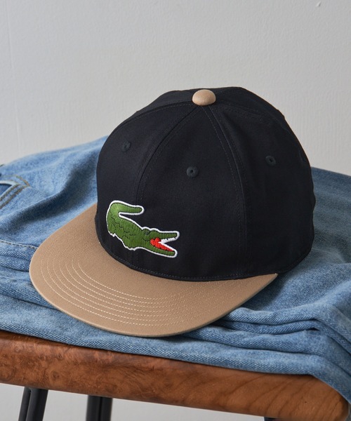 LACOSTE（ラコステ） Lロゴ キャップ / メンズ 帽子 コットン 綿