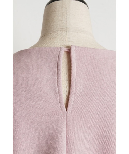 &. NOSTALGIA（アンドドットノスタルジア）の「【ZOZO限定】ポンチペプラムトップス（Tシャツ/カットソー・レディース・ピンク/グレー/ブラック・M）」の5枚目の写真