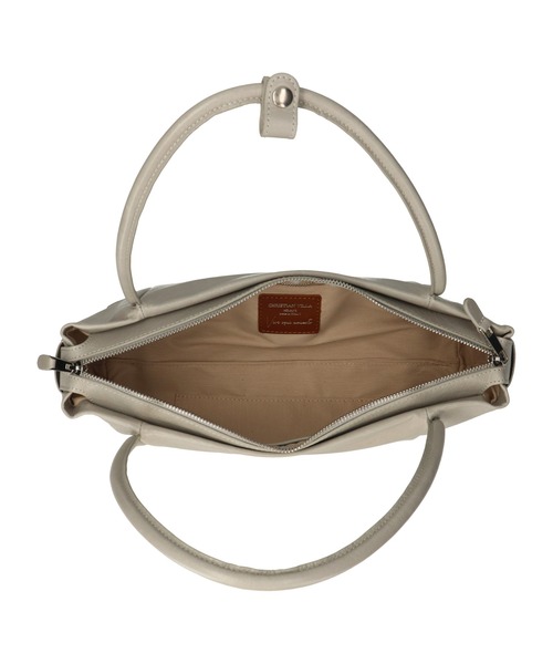 セール】【CHRISTIAN VILLA】横長レザーハンドバッグ(Q56337