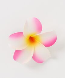 Maunaloa（マウナロア）の「【Maunaloa】プルメリアクリップ（バレッタ/ヘアクリップ）」