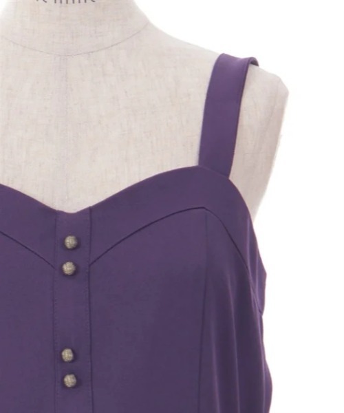 axes femme（アクシーズファム）の「チュール×フリルジャンスカ（ワンピース・レディース・パープル/モカ/ブラック・FREE）」の15枚目の写真