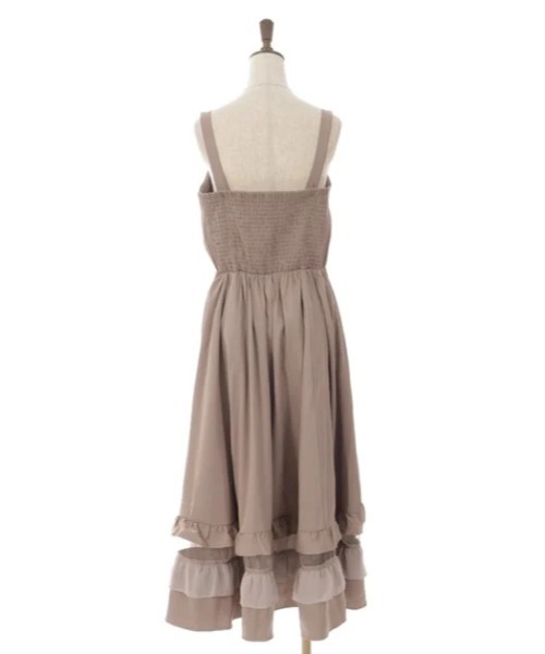 axes femme（アクシーズファム）の「チュール×フリルジャンスカ（ワンピース・レディース・パープル/モカ/ブラック・FREE）」の19枚目の写真