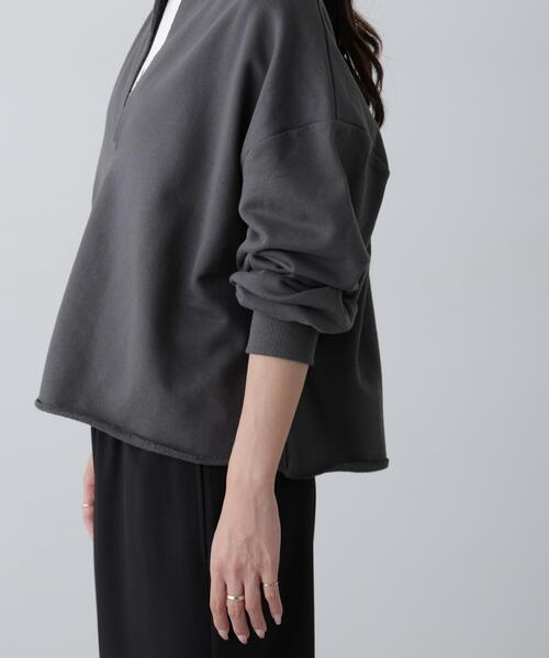 ◆［MFM］ボリュームスリーブ深Vスウェット（スウェット）｜FREE'S MART（フリーズマート）