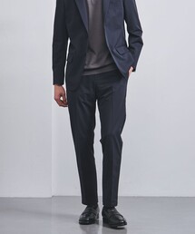 UNITED ARROWS | ダブルクロス ノープリーツパンツ UA COZY -ウォッシャブル・ストレッチ・撥水-(その他パンツ)