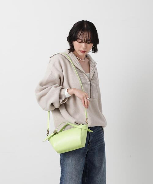TOFF&LOADSTONE(トフアンドロードストーン)の「Coquille(コキーユ)(ショルダーバッグ・レディース・ナチュラル/ライトグレー系9/ブルー系5/オレンジ系その他5/ホワイト系6/ブラック/レッド系2/グリーン系5・00)」の20枚目の写真