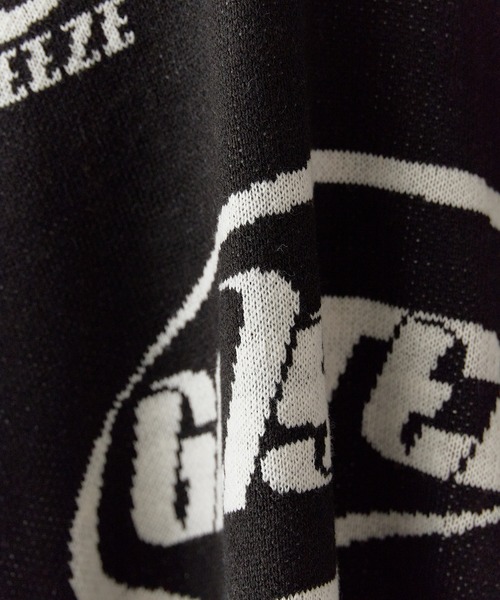 SUGGESTION（サジェッション）の「SUGGESTION/サジェッション サッカーデザインクルーニット（ニット/セーター・メンズ・ブラック/グレー/ネイビー・M/L）」の12枚目の写真