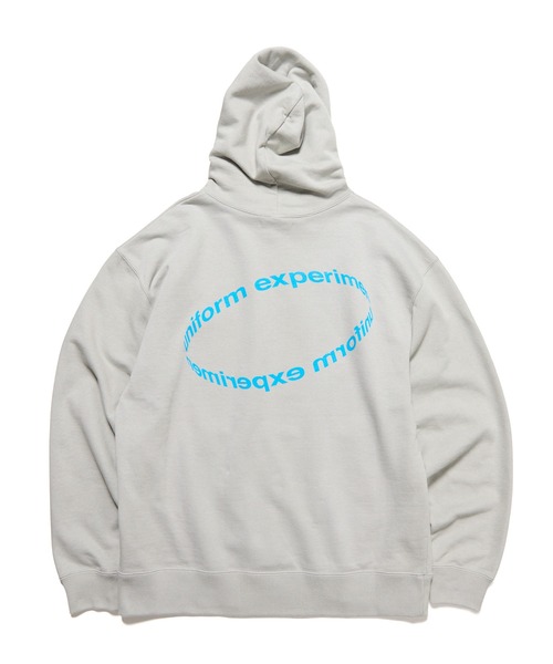 uniform　experiment　薄手パーカー LOOP LOGO HOODIE（パーカー）｜uniform experiment（ユニフォーム