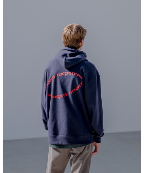 LOOP LOGO HOODIE（パーカー）｜uniform experiment（ユニフォーム