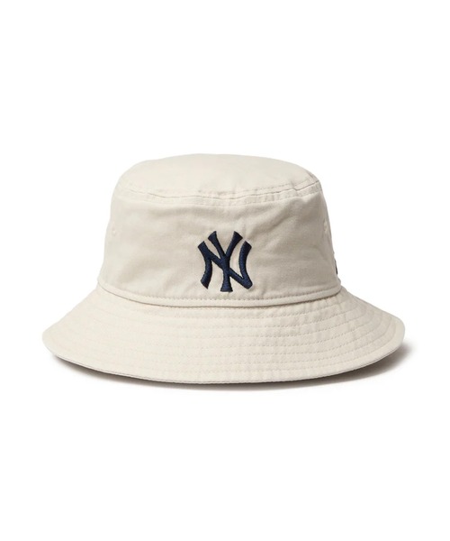 NEW ERA（ニューエラ）の「NEW ERA/ニューエラ Kid's バケット01 ニューヨーク・ヤンキース ミッドロゴ ストーン キッズ ハット 帽子 14392311（ハット・キッズ・ライトベージュ・M/L/L/XL）」の11枚目の写真