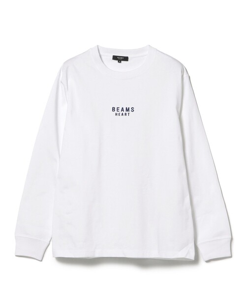 BEAMS HEART(ビームスハート)の「【ユニセックス】BEAMS HEART ロゴ 刺繍 ロングスリーブ Tシャツ(Tシャツ/カットソー・メンズ・ホワイト系その他2/ホワイト系その他3/ホワイト・XL/L/M/S)」の12枚目の写真
